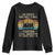 Native American Youth Sweatshirt We Should Have Built A Wall Fighting Illegal Immigration Since 1492 TS11 Black Print Your Wear