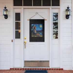 Native American Indian Van Goghs Starry Night Garden Flag TS11 Print Your Wear