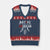 I Am Native American V-Neck Knit Sweater Vest Indigenous Pride Vintage Dreamcatcher Arrow - Print Your Wear