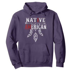 I Am Native American Hoodie Indigenous Pride Vintage Dreamcatcher Arrow TS11 Purple Print Your Wear