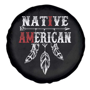 I Am Native American Spare Tire Cover Indigenous Pride Vintage Dreamcatcher Arrow TS11 Print Your Wear