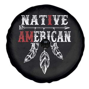 I Am Native American Spare Tire Cover Indigenous Pride Vintage Dreamcatcher Arrow TS11 Print Your Wear