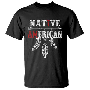 I Am Native American T Shirt Indigenous Pride Vintage Dreamcatcher Arrow TS11 Black Print Your Wear