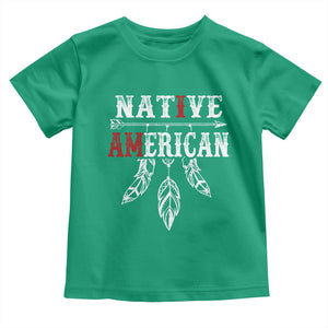 I Am Native American Toddler T Shirt Indigenous Pride Vintage Dreamcatcher Arrow TS11 Irish Green Print Your Wear