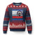 Make America Native Again Ugly Christmas Sweater Native Indian Pride USA Flag - Print Your Wear
