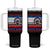 Make America Native Again Tumbler With Handle Native Indian Pride USA Flag TS11 One Size: 40 oz Black Print Your Wear