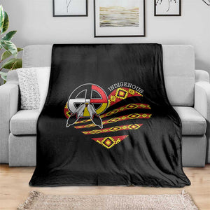 Indigenous Pride Native American Medicine Wheel Throw Blanket TS11 Print Your Wear