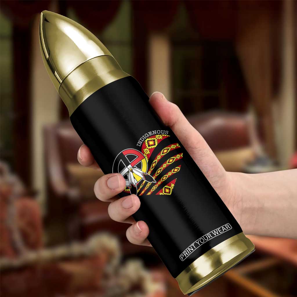 Indigenous Pride Native American Medicine Wheel Bullet Tumbler TS11 Print Your Wear