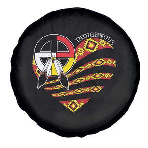 Indigenous Pride Native American Medicine Wheel Spare Tire Cover TS11 Print Your Wear