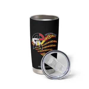 Indigenous Pride Native American Medicine Wheel Tumbler Cup TS11 Print Your Wear