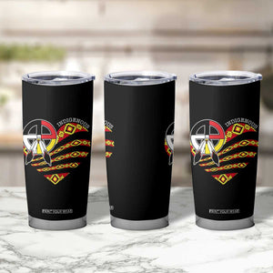 Indigenous Pride Native American Medicine Wheel Tumbler Cup TS11 Print Your Wear