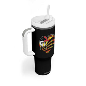 Indigenous Pride Native American Medicine Wheel Tumbler With Handle TS11 Print Your Wear