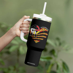 Indigenous Pride Native American Medicine Wheel Tumbler With Handle TS11 Print Your Wear