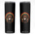 Bigfoot Native American Chief Sasquatch Wearing Headdress Skinny Tumbler TS11 Black Print Your Wear