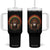 Bigfoot Native American Chief Sasquatch Wearing Headdress Tumbler With Handle TS11 One Size: 40 oz Black Print Your Wear