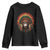 Bigfoot Native American Chief Sasquatch Wearing Headdress Youth Sweatshirt TS11 Black Print Your Wear