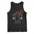Native American Bigfoot Sasquatch Petroglyph Cave Art Tank Top TS11 Black Print Your Wear