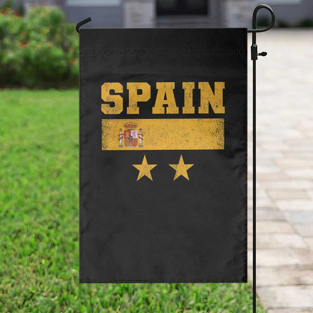 Spain Champions 2026 Second Star Garden Flag Espana Coat of Arms