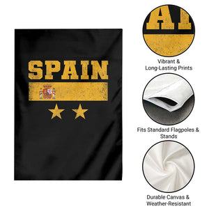 Spain Champions 2026 Second Star Garden Flag Espana Coat of Arms