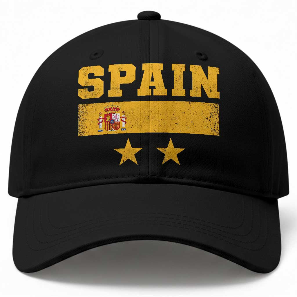 Spain Champions 2026 Second Star Baseball Cap Espana Coat of Arms TS11 Print Your Wear