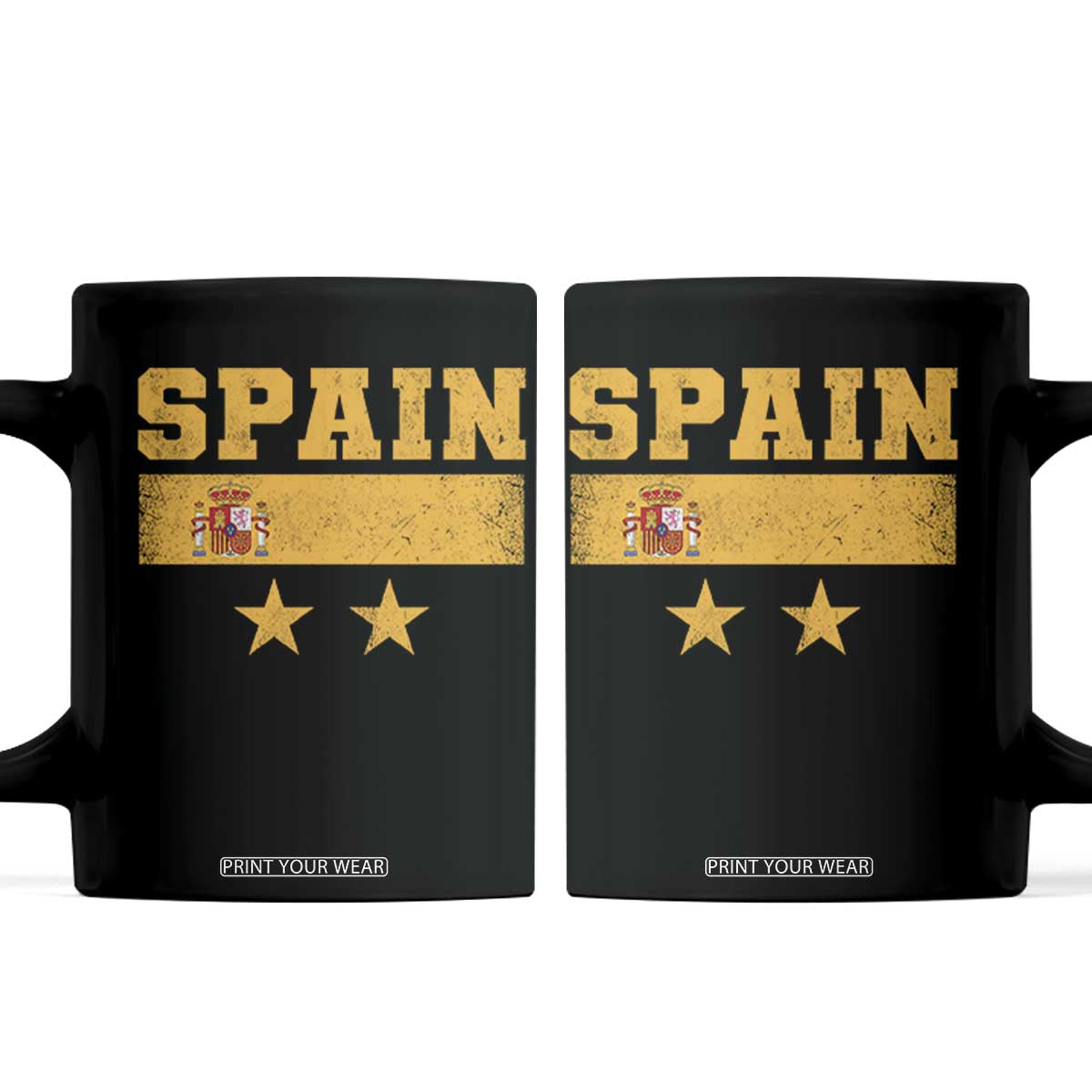 Spain Champions 2026 Second Star Coffee Mug Espana Coat of Arms