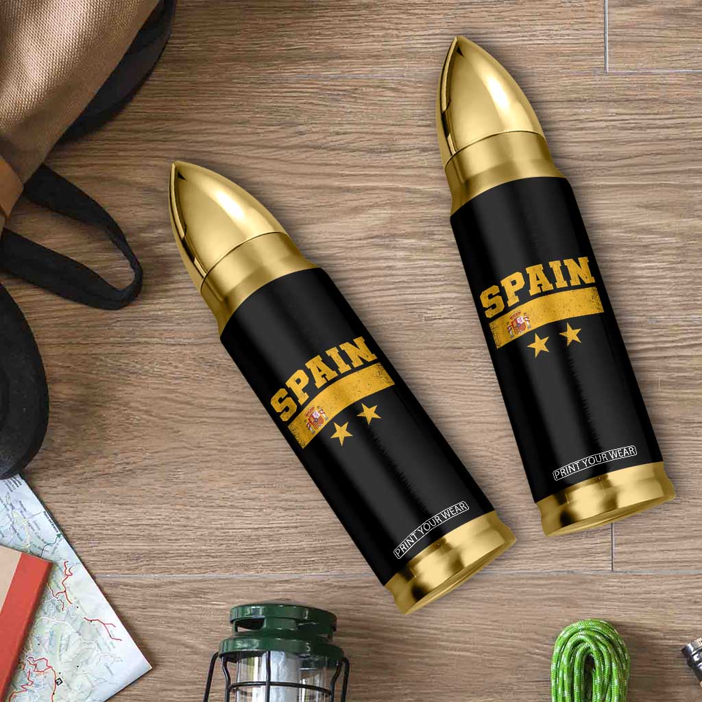 Spain Champions 2026 Second Star Bullet Tumbler Espana Coat of Arms