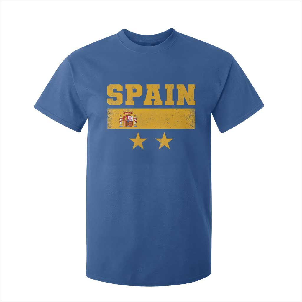Spain Champions 2026 Second Star T Shirt For Kid Espana Coat of Arms