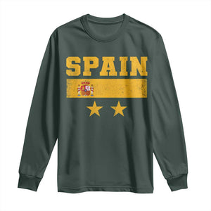 Spain Champions 2026 Second Star Long Sleeve Shirt Espana Coat of Arms