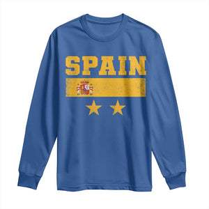 Spain Champions 2026 Second Star Long Sleeve Shirt Espana Coat of Arms