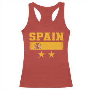 Spain Champions 2026 Second Star Racerback Tank Top Espana Coat of Arms