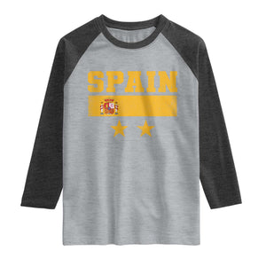 Spain Champions 2026 Second Star Raglan Shirt Espana Coat of Arms