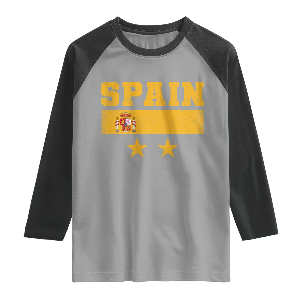 Spain Champions 2026 Second Star Raglan Shirt Espana Coat of Arms