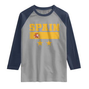 Spain Champions 2026 Second Star Raglan Shirt Espana Coat of Arms