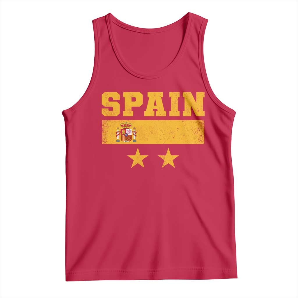 Spain Champions 2026 Second Star Tank Top Espana Coat of Arms