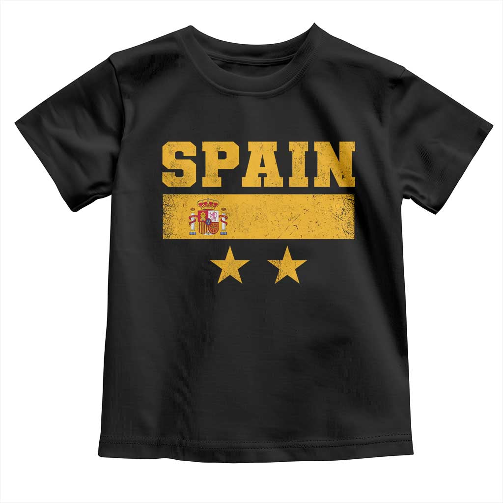 Spain Champions 2026 Second Star Toddler T Shirt Espana Coat of Arms