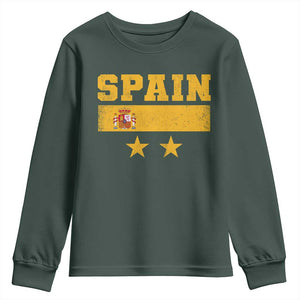 Spain Champions 2026 Second Star Youth Sweatshirt Espana Coat of Arms