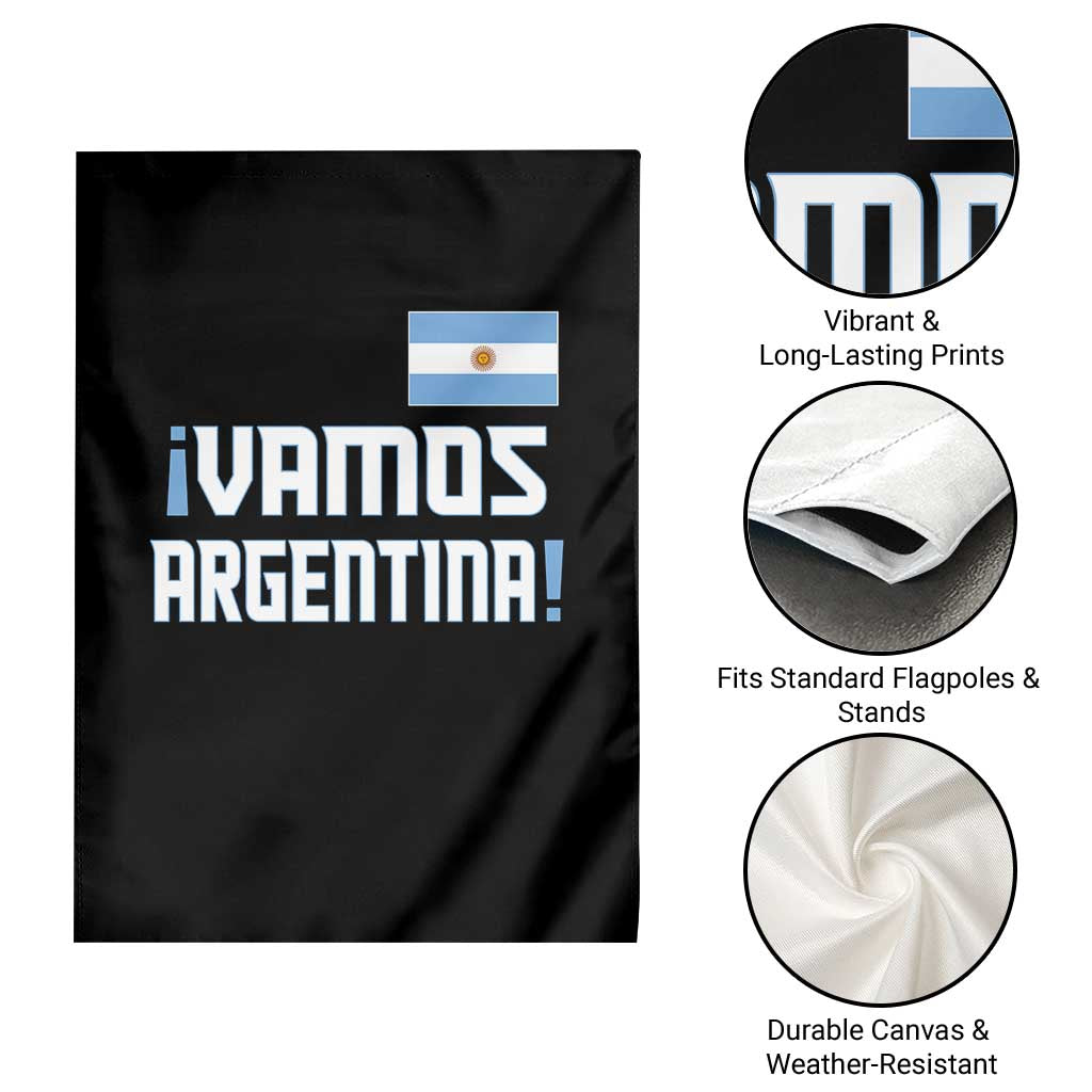 Vamos Argentina Garden Flag Sol De May Argentinian Flag National Pride