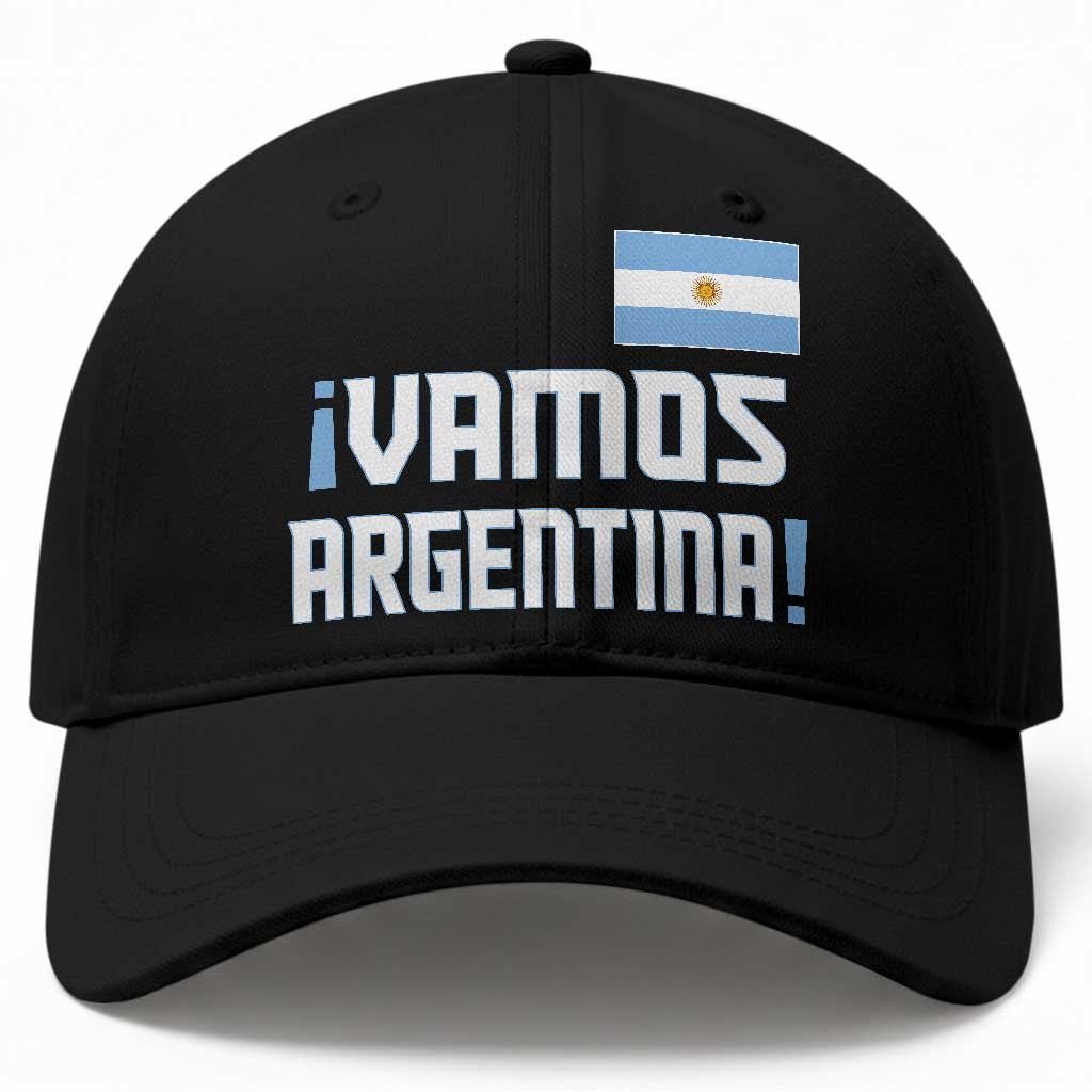 Vamos Argentina Baseball Cap Sol De May Argentinian Flag National Pride TS11 Print Your Wear