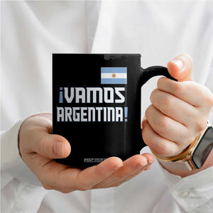 Vamos Argentina Coffee Mug Sol De May Argentinian Flag National Pride