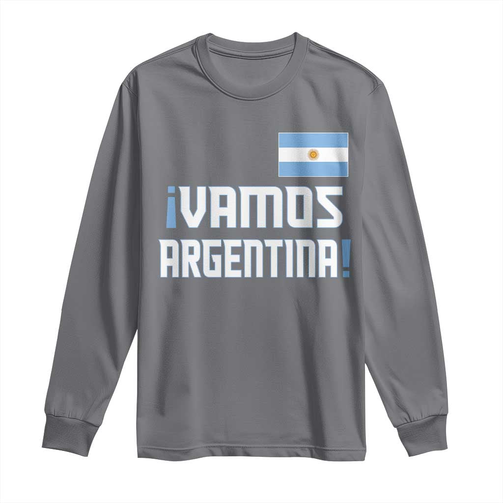 Vamos Argentina Long Sleeve Shirt Sol De May Argentinian Flag National Pride
