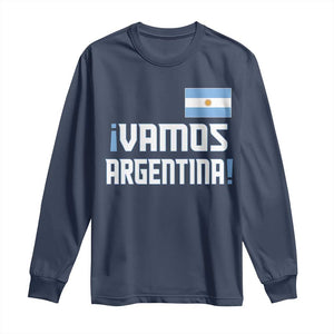 Vamos Argentina Long Sleeve Shirt Sol De May Argentinian Flag National Pride