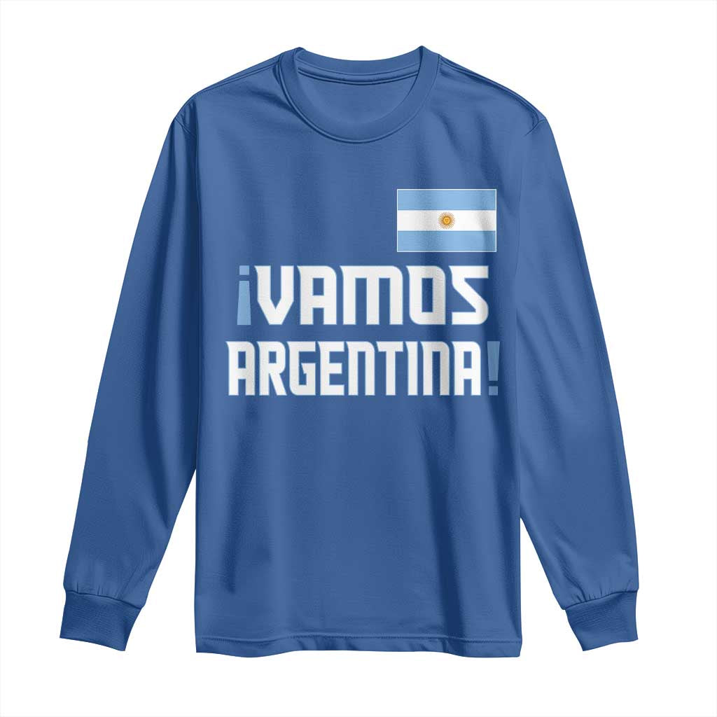 Vamos Argentina Long Sleeve Shirt Sol De May Argentinian Flag National Pride
