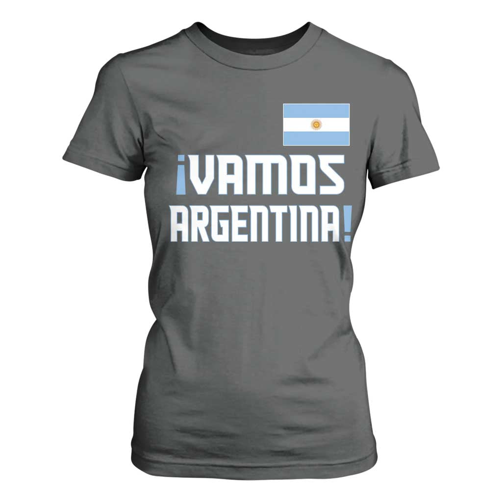 Vamos Argentina T Shirt For Women Sol De May Argentinian Flag National Pride