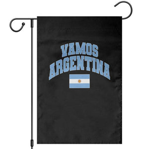 Vamos Argentina Football Throwback Design Garden Flag Vintage Argentinian Flag