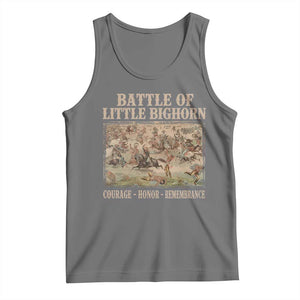 Battle of Little Bighorn Tank Top Courage Honor Remember Native American