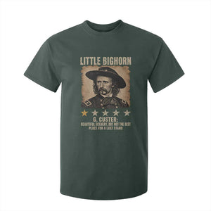 George Armstrong Custer Battle of the Little Bighorn T Shirt For Kid Beautiful Scenery But Not The Best Place For A Last Stand