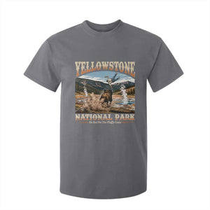 Yellowstone National Park Do Not Pet The Fluffy Cows T Shirt For Kid