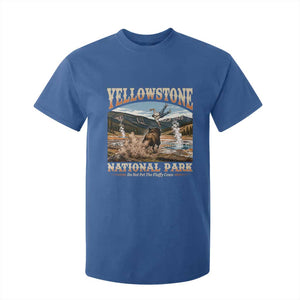 Yellowstone National Park Do Not Pet The Fluffy Cows T Shirt For Kid