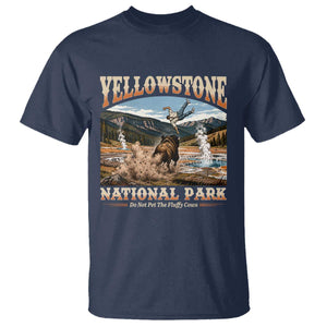 Yellowstone National Park Do Not Pet The Fluffy Cows T Shirt