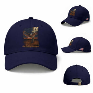Soar On Wings Like Eagles Christian Faith Baseball Cap Isaiah 40:31 Bible Verse